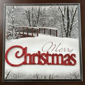 NWOT Decorative Wood Picture